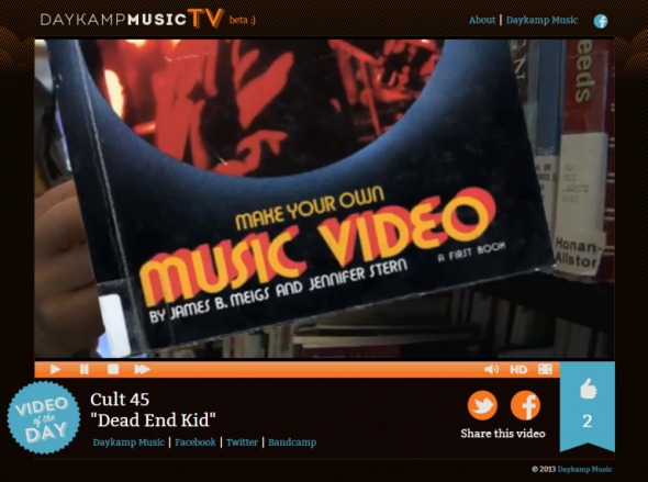 Cult 45 - "Dead End Kid" on Daykamp Music TV